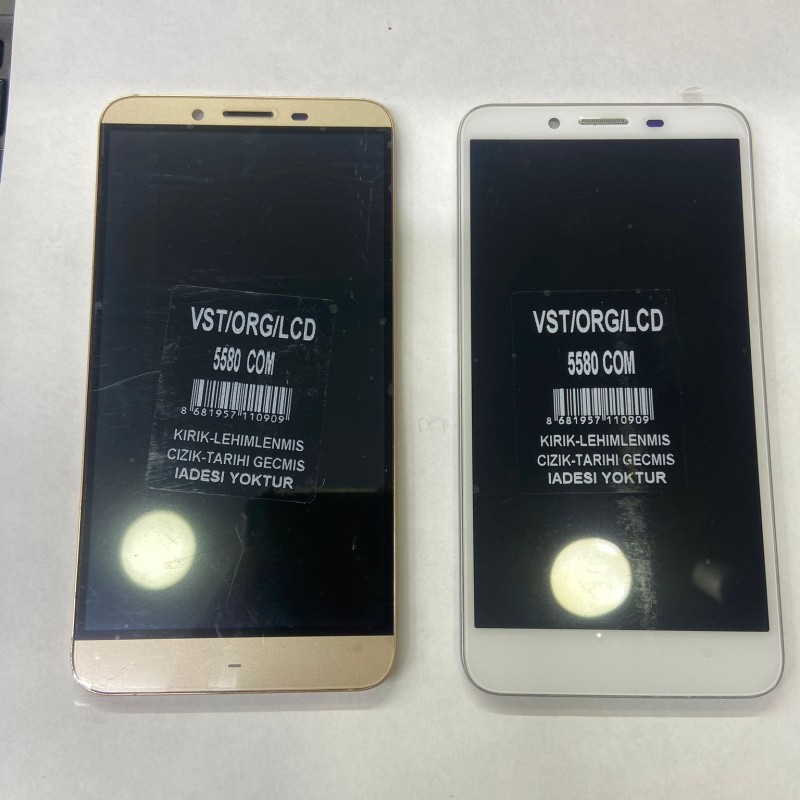 Vestel Uyumlu Venüs V3 5580 Lcd Ekran Dokunmatik  GOLD ÇITALI 