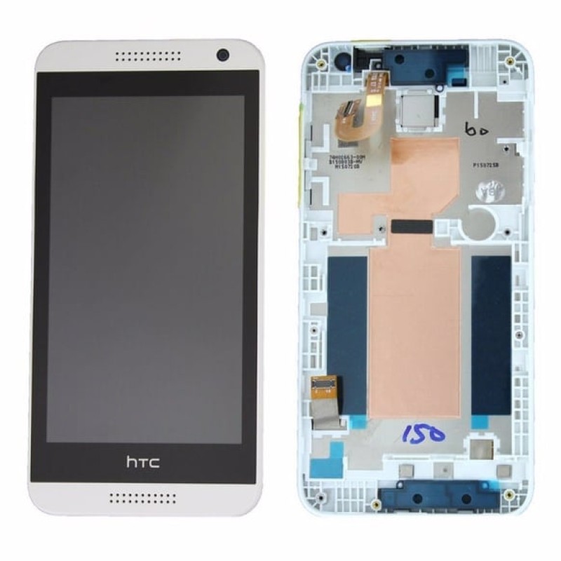 Htc Desire 610 Lcd Ekran Dokunmatik Beyaz çıtalı ekran 