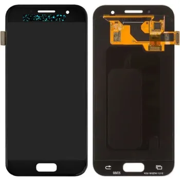 Samsung Galaxy A3 2017 SM-A320 Lcd Ekran Dokunmatik Siyah Servis Orjinali 