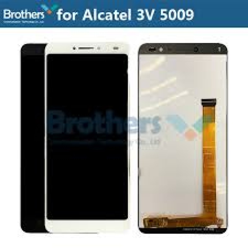 Alcatel 3V 5099 ÇITASIZ LCD BEYAZ RENK	