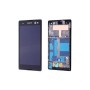 Sony XPERİA C3 / D2533 için çerçeveli LCD ekran + dokunmatik panel LCD SİYAH 