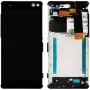 Sony Xperia C5 Ultra Uyumlu Org Lcd+Dokunmatik+Çıtalı	SİYAH 