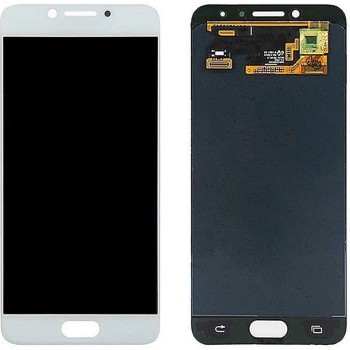 Samsung Galaxy C5 ( SM - C5000 ) Orjinal Servisi Lcd + Dokunmatik Ekran Beyaz renk 