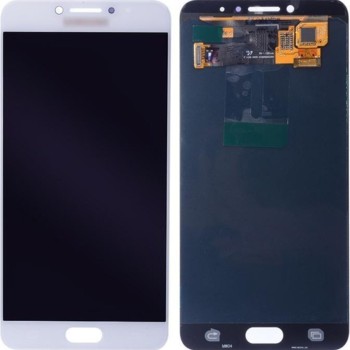 Samsung C7 Pro C7010 Servis Orjinali Beyaz Lcd Ekran 