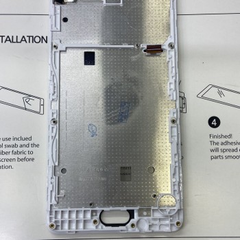 Casper Uyumlu Via E2 Lcd Ekran BEYAZ Çıtalı EKRAN