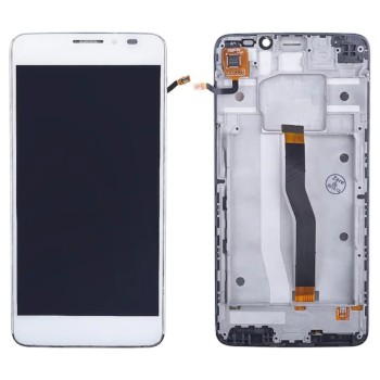 General Mobile Discovery 2 Ekran LCD Dokunmatik Çıtalı - BEYAZ 