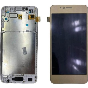 Vestel Uyumlu Venüs E3 Lcd Ekran Dokunmatik Gold Çıtalı