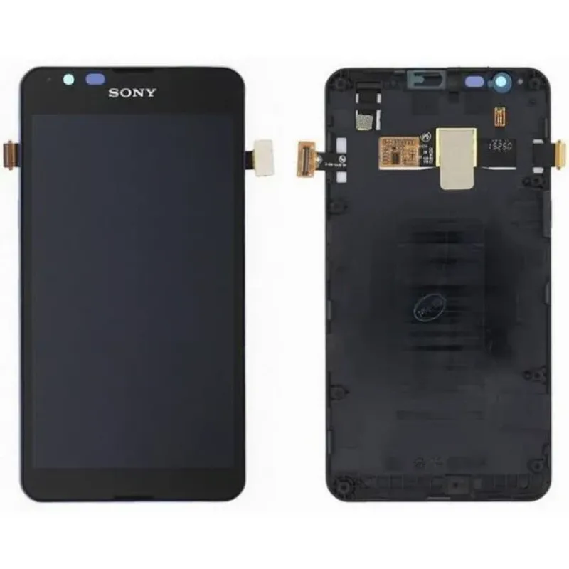 Sony Xperia E4g Lcd Siyah Dokunmatik Çıtasız Cep Telefonu Ekranı