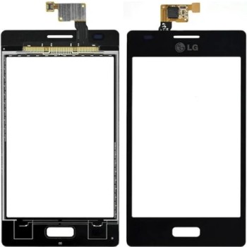 LG Optimus L5 E612 E610 Dokunmatik Ön Cam SİYAH DOKUNMATİK	