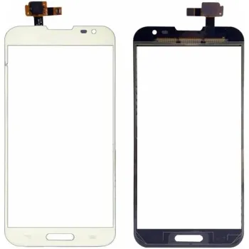 Lg Optimus G Pro E985 Uyumlu Dokunmatik Lens + Filmli BEYAZ DOKUNMATİK