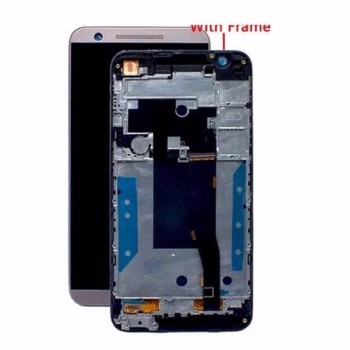 HTC One E9s LCD Ekran Dokunmatik Çıtalı Beyaz