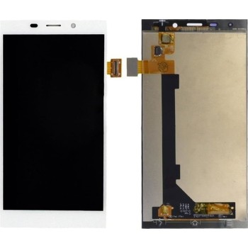 General Mobile Discovery Elite E7 Uyumlu Org Lcd+Dokunmatik BEYAZ RENK 