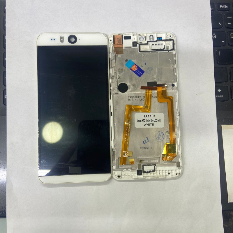 Htc M910 Desire Eye Lcd Ekran Dokunmatik Beyaz Çıtalı