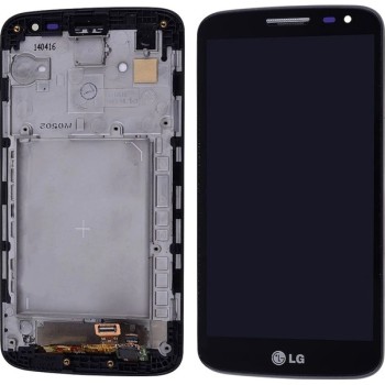 Lg G2 Mini Ekran Lcd Dokunmatik SİYAH Çıtalı