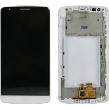 Lg G3 Stylus Uyumlu Org Lcd+Dokunmatik+Çıtalı BEYAZ LCD