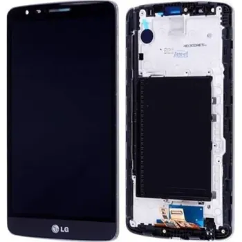 Lg G3 Stylus Uyumlu Org Lcd+Dokunmatik+Çıtalı SİYAH LCD