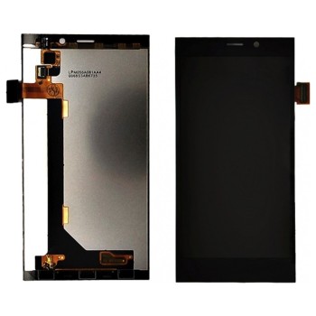 General Mobile Discovery Elite E7 Uyumlu Org Lcd+Dokunmatik SİYAH RENK 