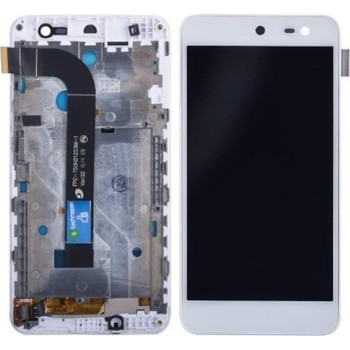 General Mobil One 4G Lcd Ekran Dokunmatik Çıtalı BEYAZ LCD	