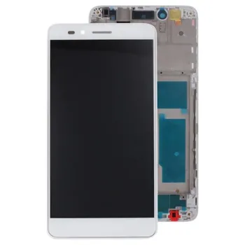 Huawei Gr 5 Lcd Ekran Dokunmatik Full Çıtalı BEYAZ LCD	