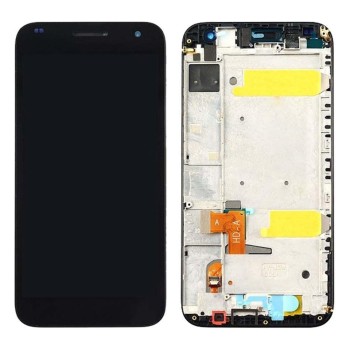 Huawei G7 G7-L01 Uyumlu Lcd Ekran Dokunmatik Çıtalı Siyah 