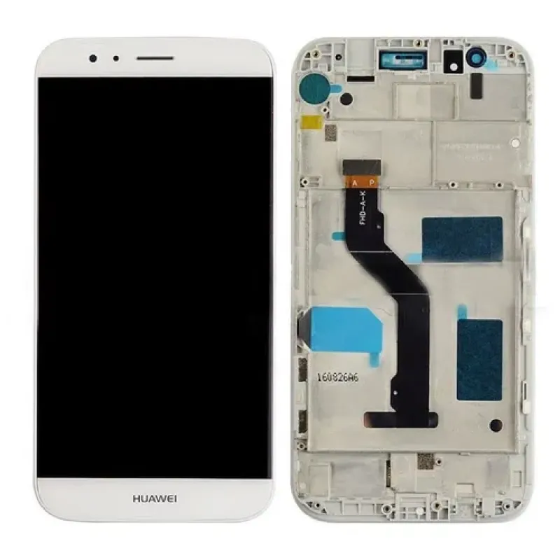 Huawei G8 Lcd Ekran Dokunmatik Çıtalı Beyaz