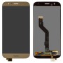 Huawei G8 Lcd Ekran Dokunmatik Gold Çıtasız 
