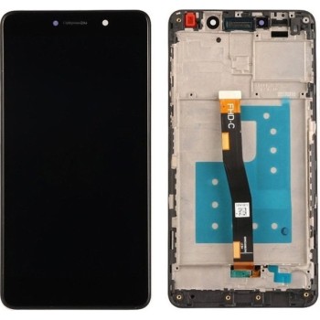 Huawei Honor 6X Lcd Ekran Dokunmatik Siyah Çıtalı