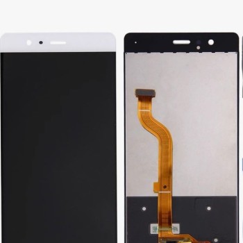 Huawei P9 (EVA-L09) Lcd Ekran Dokunmatik ÇITASIZ BEYAZ 