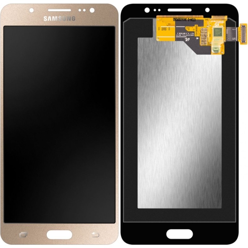 Samsung Galaxy J5 2016 J510 LCD Ekran Dokunmatik Servis Orj - GOLD 