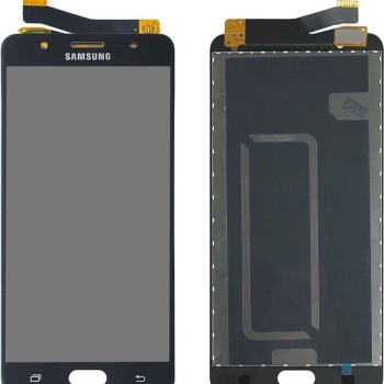 Samsung J7 Max G615 Uyumlu LCD Dokunmatik Ekran Black