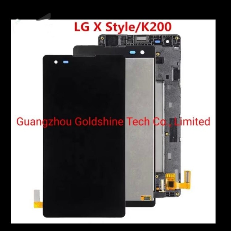 LG X STYLE K200 SİYAH ÇITALI LCD BEYAZ EKRAN