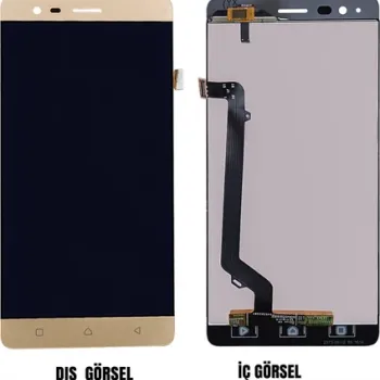 Lenovo K5 Note (A7020) Lcd Ekran Dokunmatik GOLD ÇITASIZ 