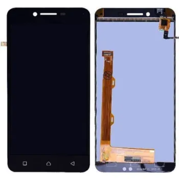 Lenovo Vibe K5 A6020 Uyumlu Lcd SARI FLEX LCD Dokunmatik SİYAH ÇITASIZ 