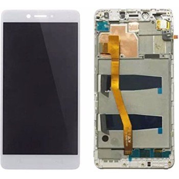Lenovo K6 Note Lcd Ekran Dokunmatik BEYAZ ÇITALI 