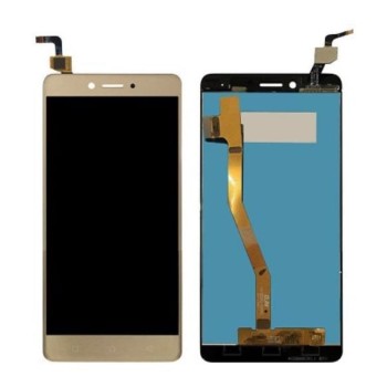 Lenovo K6 Note Lcd Ekran Dokunmatik GOLD ÇITASIZ