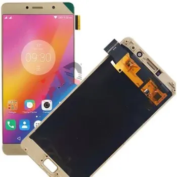 Lenovo P2 Lcd Ekran Dokunmatik GOLD Çıtalı	