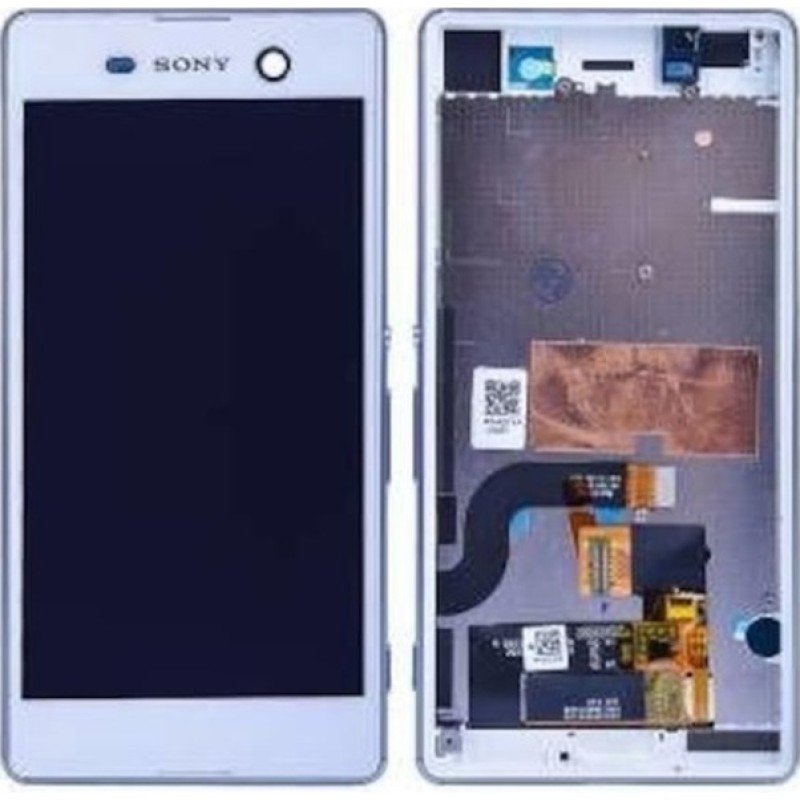 Sony Xperia M5 Lcd Dokunmatik Ekran BEYAZ 