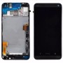 Htc M7 Lcd Ekran Dokunmatik Çerçeveli SİYAH LCD EKRAN	