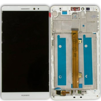Huawei Mate 7 Lcd Ekran Beyaz Çitalı	