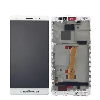 Huawei Uyumlu Mate S Lcd Ekran Beyaz Çıtalı