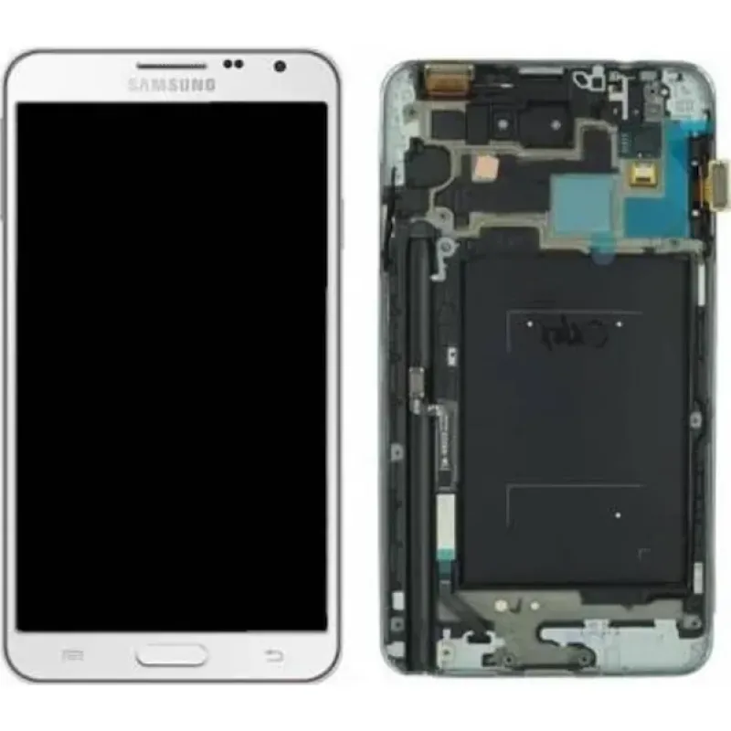 Samsung Galaxy Note 3 Sm-N9005 LTE  Lcd Ekran Dokunmatik LCD Beyaz Ekran 