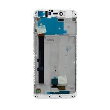 Redmi Note 5A Uyumlu Lcd+Dokunmatik Beyaz Çıtalı Ekran	