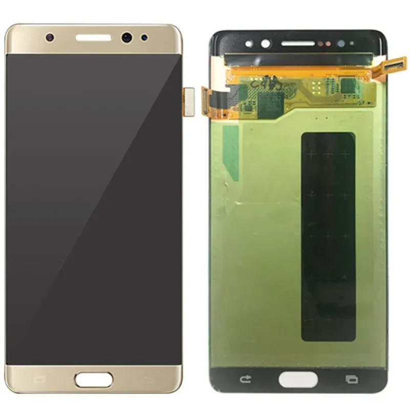 Samsung Uyumlu Galaxy Note 7 Fan Edition N935 N930 Lcd Ekran Gold Çıtasız