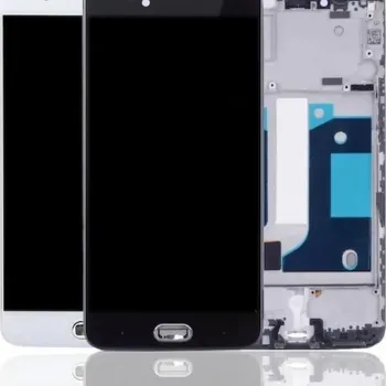 OnePlus 5 A5000 A5005 Lcd Ekran Dokunmatik SİYAH ÇITALI LCD
