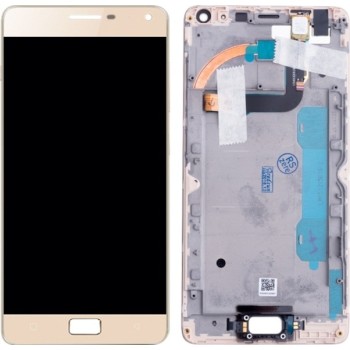 Lenovo Vibe P1 (P1A42) Lcd Ekran Dokunmatik GOLD ÇITALI 