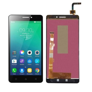 Lenovo P1M ile Uyumlu Lcd Ekran Dokunmatik SİYAH ÇITASIZ 