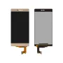 Huawei Uyumlu P8 Lcd Ekran Gold Çıtasız