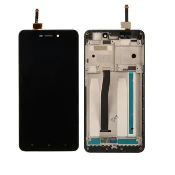 Redmi 4A Çıtalı Lcd Dokunmatik Ekran Siyah Çıtalı 