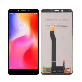 Redmi 6A Lcd Ekran+Dokunmatik SİYAH ÇITASIZ 