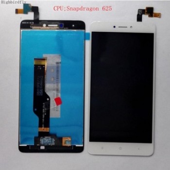 Redmi Note 4X Lcd Ekran Dokunmatik Panel Çıtasız Beyaz LCD	